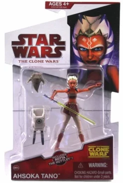 2009 Clone Wars Carded Ahsoka Tano With Rotta The Hutt (Reissue) C-8/9