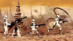 2010 Clone Wars Battle Pack Boxed Anti-Hailfire Squad