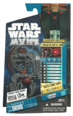 2010 Clone Wars Carded Destroyer Droid (Re-Issue)