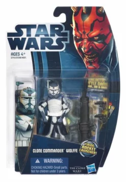 2012 Clone Wars Carded Clone Commander Wolffe