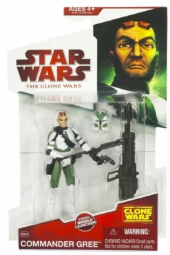 2009 Clone Wars Carded Commander Gree