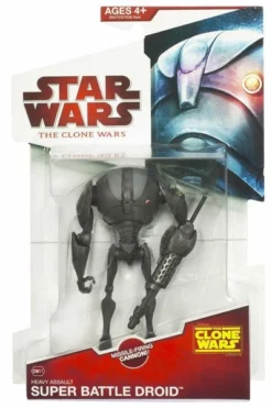 2009 Clone Wars Carded Heavy Assault Super Battle Droid