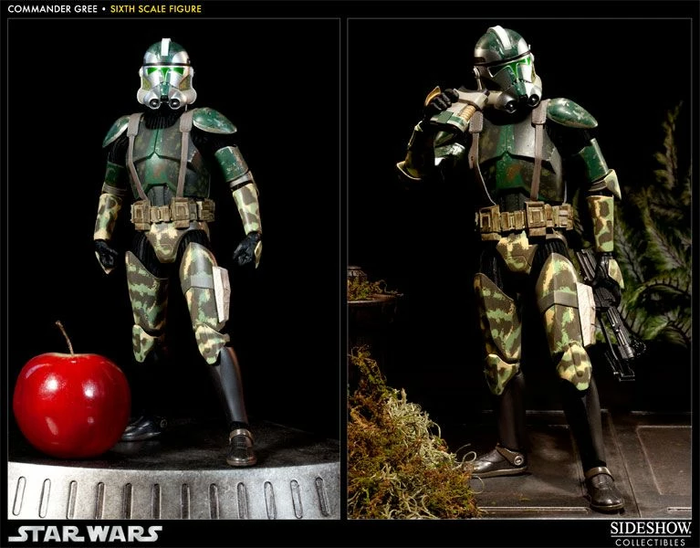 12" Commander Gree From Sideshow Collectibles 2 12" Commander Gree From Sideshow Collectibles - Image 2