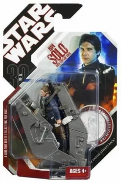 30th Anniversary Carded Han Solo With Torture Rack