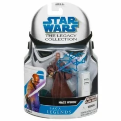 2008 Legacy Collection Saga Legends Carded Mace Windu C-9
