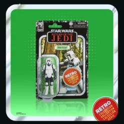 Star Wars ROTJ 40th Retro Collection 3-3/4" Carded Biker Scout