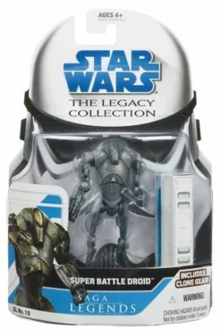 2008 Legacy Collection Legends Carded Super Battle Droid C-9