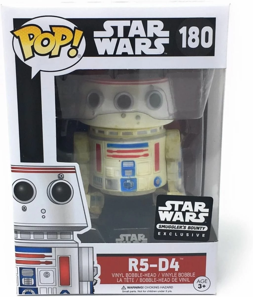 Funko Pop! Star Wars R5-D4 (Smuggler's Bounty) #180 1 Funko Pop! Star Wars R5-D4 (Smuggler's Bounty) #180