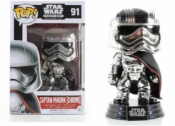 Funko Pop! Star Wars Captain Phasma Chrome (Smuggler's Bounty) #91