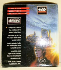 Star Wars POTF2 Applause Shadows Of The Empire Statuette Emperor, Darth Vader And Prince Xizor MIB