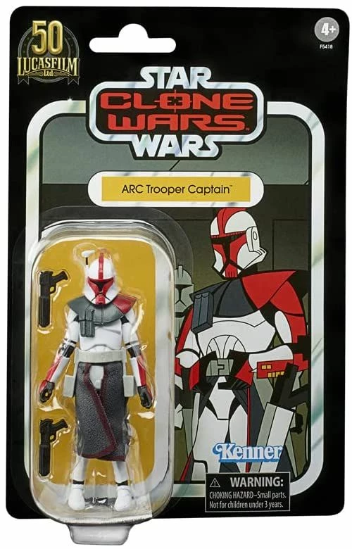 Star Wars The Vintage Collection 3-3/4" Carded ARC Trooper Captain Action Figure 1 Star Wars The Vintage Collection 3-3/4" Carded ARC Trooper Captain Action Figure