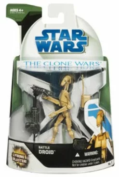 2008 Clone Wars Carded Battle Droid C-9