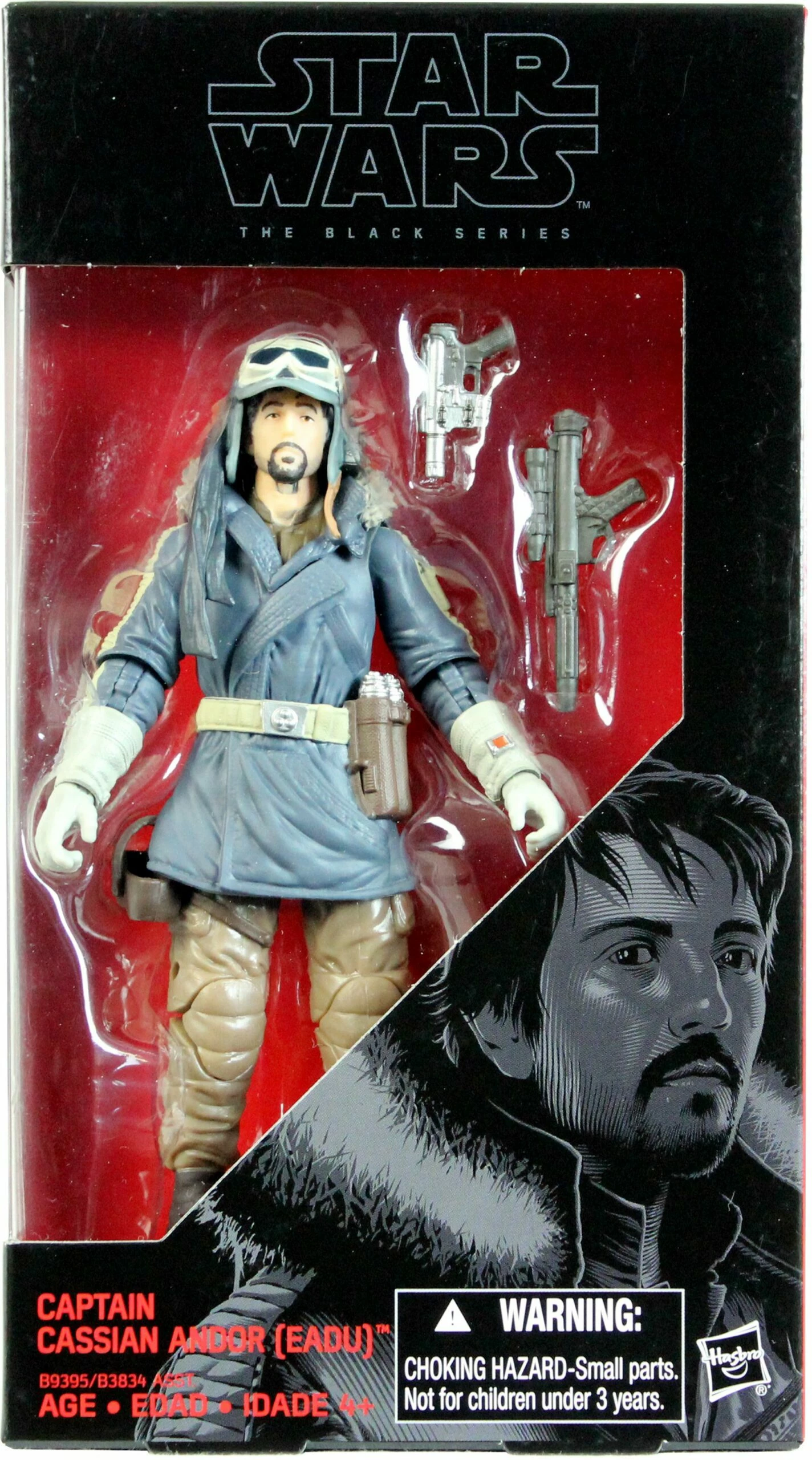 Black Series Rogue One: A Star Wars Story Boxed 6 Inch Captain Cassian Andor (Eadu) Action Figure 2 Black Series Rogue One: A Star Wars Story Boxed 6 Inch Captain Cassian Andor (Eadu) Action Figure - Image 2
