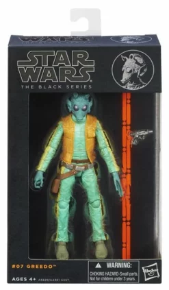 Black Series 6" Boxed Greedo C-8/9