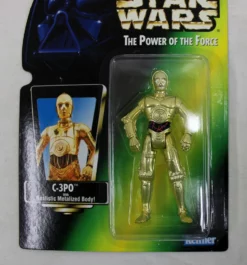 POTF2 Star Wars Carded Japanese C-3PO Green Tint Green Card C9 -Brian's Toys Shop c 3po 4 1