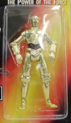 Kenner Star Wars POTF2 Carded Japanese C-3PO Red Card C9 -Brian's Toys Shop c3pojapan2