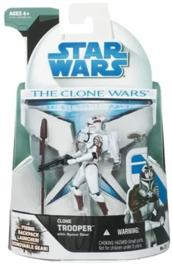 2008 Clone Wars Carded Clone Trooper (Space Gear) C-9