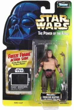 Power Of The Force 2 Freeze Frame Card Rancor Keeper (Malakili)