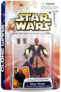 Clone Wars Carded Mace Windu