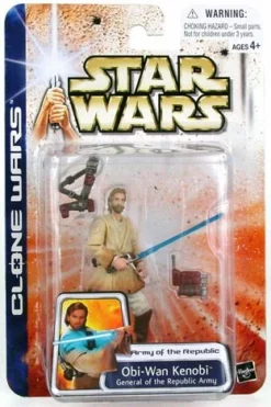 Clone Wars Carded Obi-Wan Kenobi