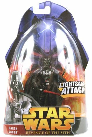 Revenge Of The Sith Carded Darth Vader (Lightsaber Attack) 1 Revenge Of The Sith Carded Darth Vader (Lightsaber Attack)
