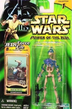 POTJ 3 3/4" Carded Battle Droid (Boomer Damage)
