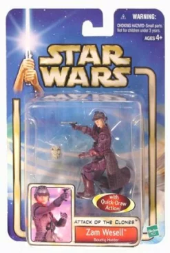 Attack Of The Clones Carded Zam Wesell