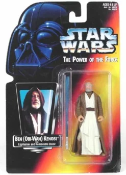 POTF2 Red Card Ben Kenobi (Long Saber, Half Picture)