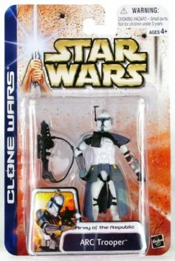 Clone Wars Carded ARC Trooper C-9 (Grey)