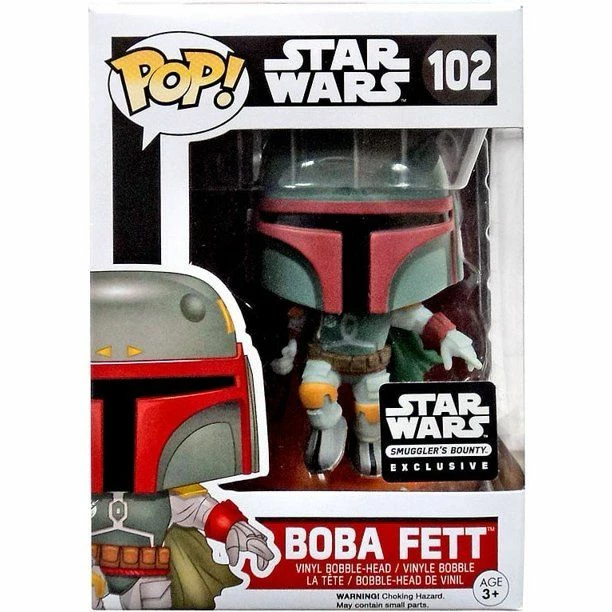 Funko Pop Star Wars Boba Fett (Smuggler's Bounty) #102 1 Funko Pop Star Wars Boba Fett (Smuggler's Bounty) #102
