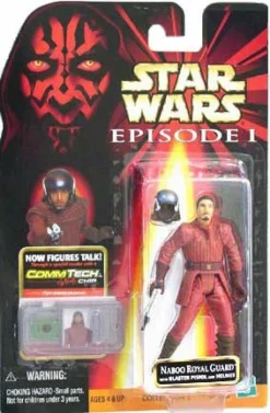 Episode I Carded Naboo Royal Guard