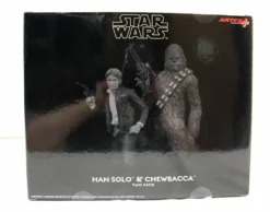 Star Wars ArtFx Kotobukiya Han Solo & Chewbacca Two Pack 1/10 Scale