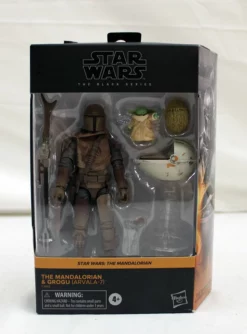 Star Wars The Black Series The Mandalorian & Grogu (Arvala-7)
