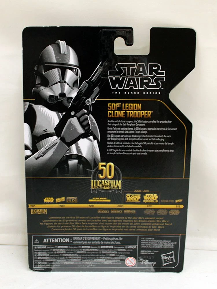 Star Wars The Black Series Archive 501st Legion Clone Trooper 2 Star Wars The Black Series Archive 501st Legion Clone Trooper - Image 2
