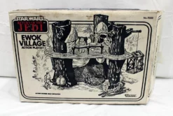 Vintage Star Wars Playsets Boxed Ewok Village MIB C6 (Accessories In Sealed Baggies, Missing Fire Decal) -Brian's Toys Shop img 9920 12