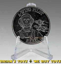 Vintage Star Wars POTF Coin A-Wing Pilot