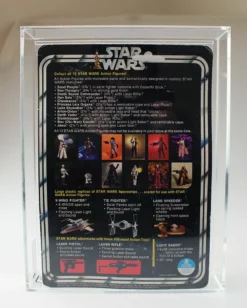 Vintage Kenner Star Wars 12-Back Diecast Series Landspeeder AFA 80 NM (C75 B80 V85) #34425234 -Brian's Toys Shop img 9984 1 4