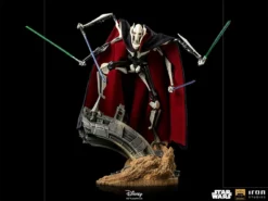 Star Wars Sideshow General Grievous Deluxe 1:10 BDS Art Scale Statue By Iron Studios 11 Star Wars Sideshow General Grievous Deluxe 1:10 BDS Art Scale Statue By Iron Studios -Brian's Toys Shop irongen7