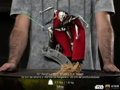 Star Wars Sideshow General Grievous Deluxe 1:10 BDS Art Scale Statue By Iron Studios