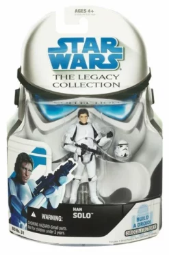 2008 Legacy Collection Carded Han Solo (Stormtrooper Disguise)