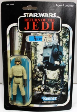 Vintage Star Wars ROTJ Carded AT-ST Driver Figure C7.5PY