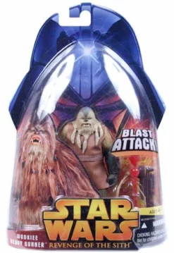 Revenge Of The Sith Carded Wookiee Heavy Gunner (Blast Attack)