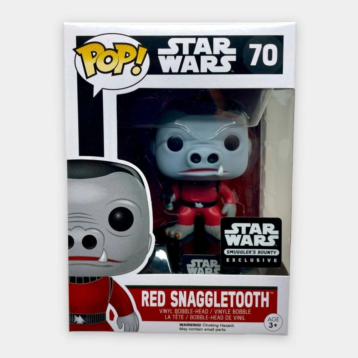 Funko Pop! Star Wars Red Snaggletooth (Smuggler's Bounty) #70 1 Funko Pop! Star Wars Red Snaggletooth (Smuggler's Bounty) #70