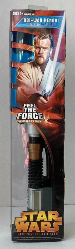 Star Wars ROTS Accessories Boxed Obi-Wan Kenobi Lightsaber