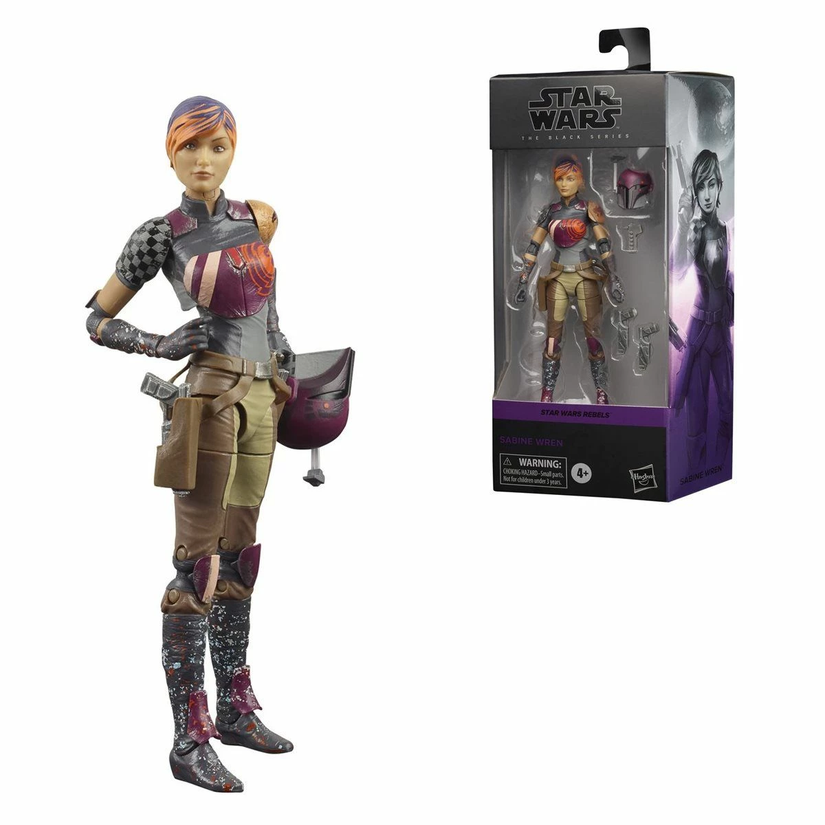Hasbro Star Wars The Black Series Sabine Wren 6-Inch Action Figure 1 Hasbro Star Wars The Black Series Sabine Wren 6-Inch Action Figure