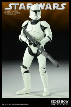 Sideshow Collectibles 12" Clone Trooper (AOTC - Phase 1) 5 Sideshow Collectibles 12" Clone Trooper (AOTC - Phase 1) -Brian's Toys Shop sideshow cloneaotcphase1 2