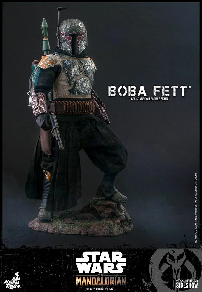 Star Wars Sideshow Mandalorian Boba Fett Sixth Scale Action Figure By Hot Toys 1 Star Wars Sideshow Mandalorian Boba Fett Sixth Scale Action Figure By Hot Toys