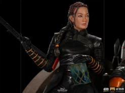 Star Wars Sideshow Iron Studios Boba Fett & Fennec Shand On Throne Deluxe 1:10 Scale Statue -Brian's Toys Shop stand5