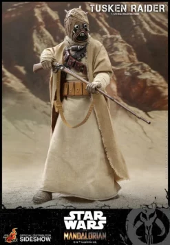 Star Wars Sixth Scale Hot Toys Mandalorian Tusken Raider Action Figure By Sideshow -Brian's Toys Shop tusken3 2